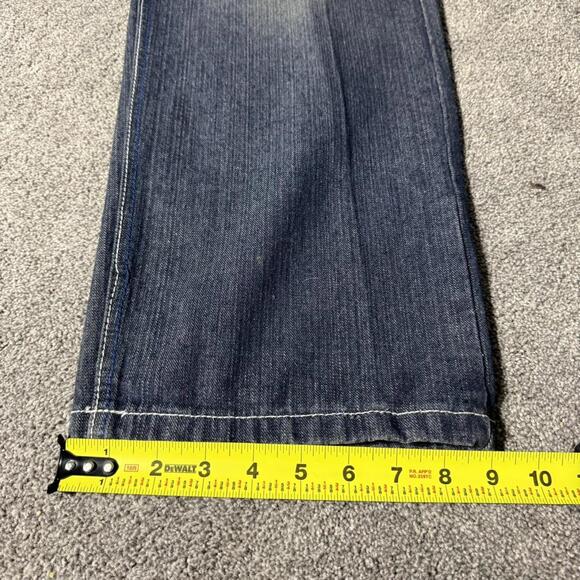 y2k 2000’s denim straight fit jeans - Picture 6 of 7